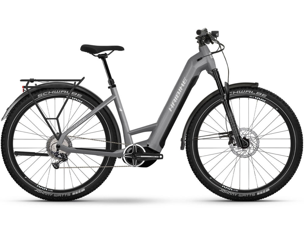 Picture of Haibike Trekking 7 - Low urban grey/white glossy 720Wh 12G GX Eagle  45/M size