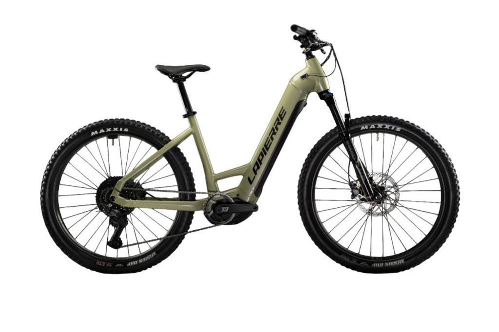 Picture of LAPIERRE OVERVOLT HT 8.7 LOW pastel green - glossy 2024 BOSCH 750Wh size M-L