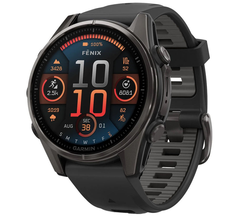 Picture of GARMIN FENIX 8 51mm AMOLED SAPPHIRE CARBON GRAY DLC