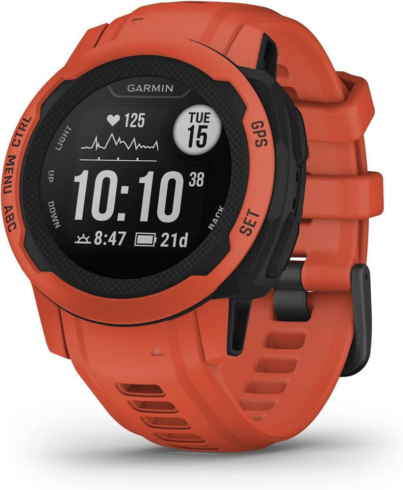 Picture of Garmin Instinct 2X SOLAR Flame Red 50 mm