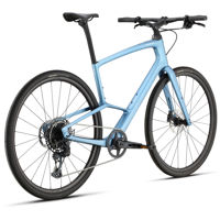 Picture of Specialized SIRRUS X 6.0 - Carbon City Bike - 2025 - satin glacial metallic / sliver dust frost reflective