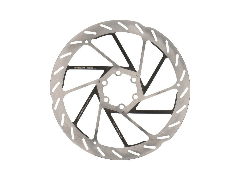 Picture of ROTOR DISKA SRAM Brake Disc HS2 Rotor Rounded Edges 180 mm | 6-Bolt